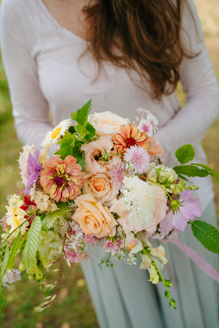 Soft Pastels Bridal Bouquets