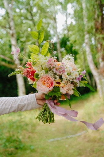 Soft Pastels Bridal Bouquets
