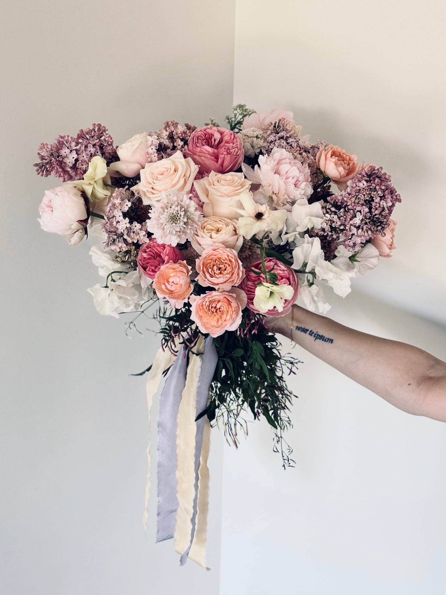 Soft Pastels Bridal Bouquets