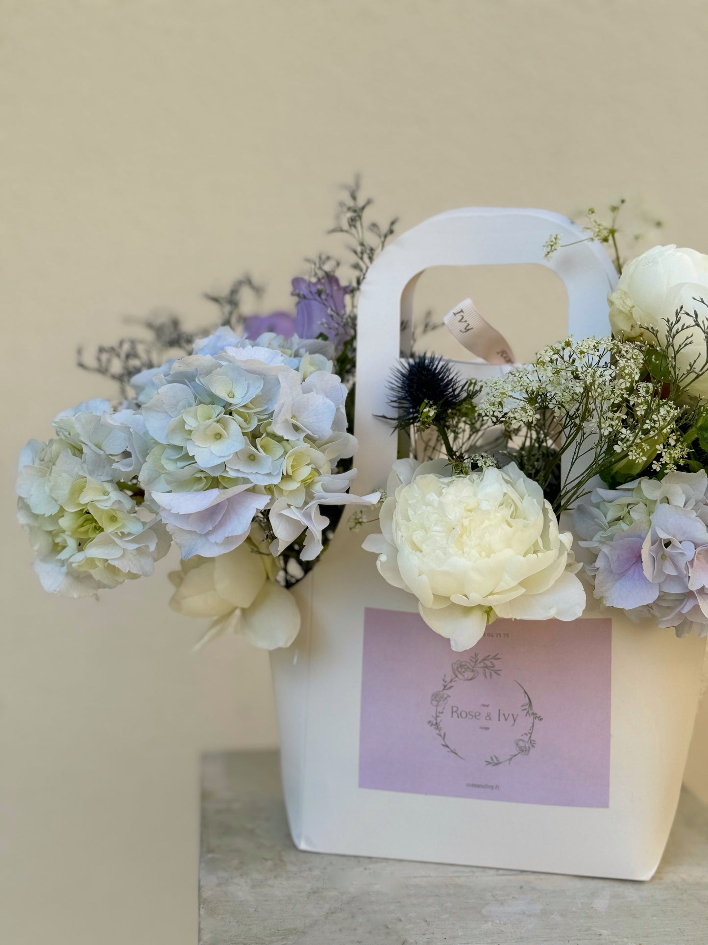 Sac fleuri taille S