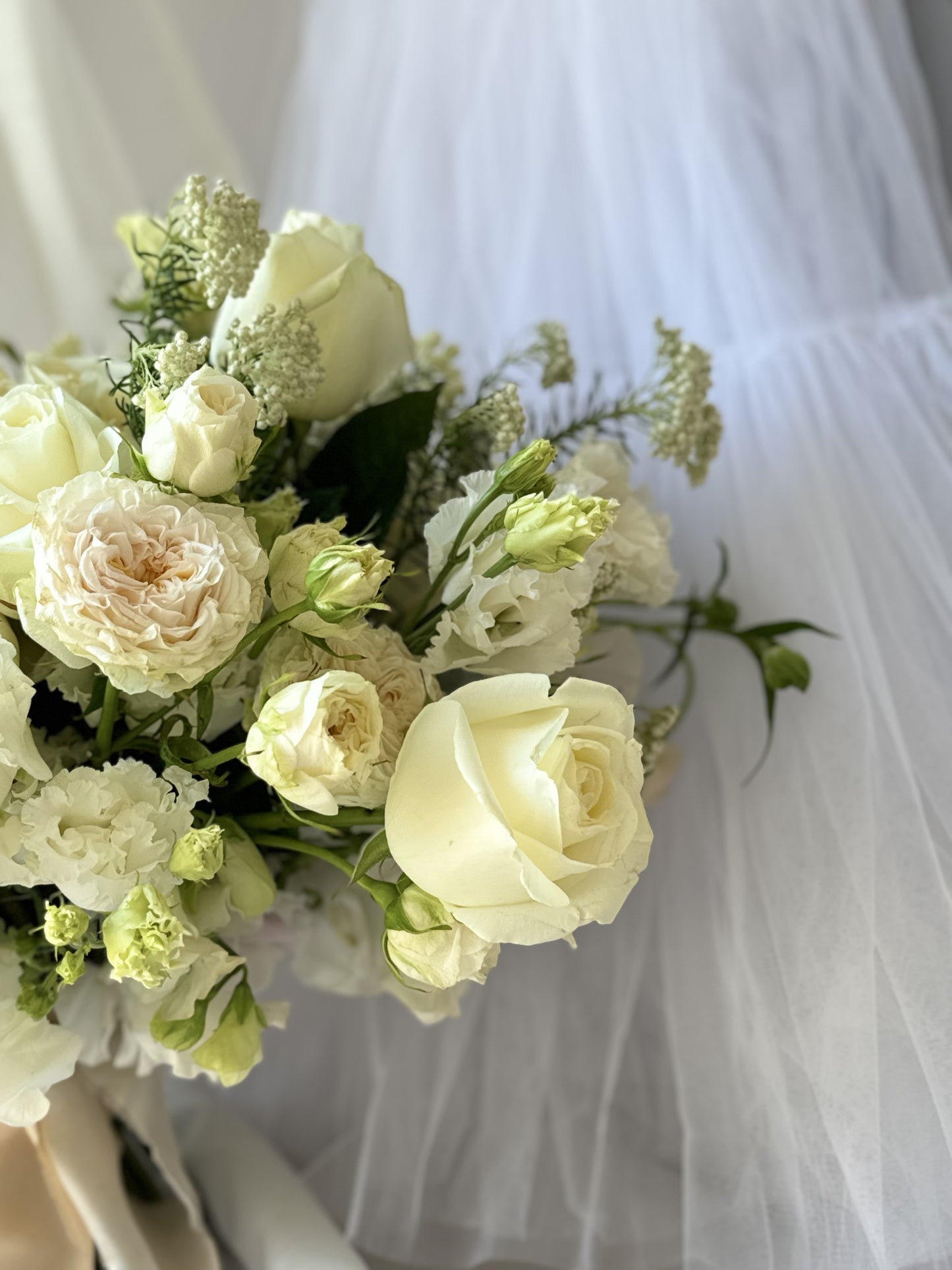 White Bridal Bouquets